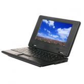Mini Netbook com Google Android 2.2, Wifi, USB-Preto